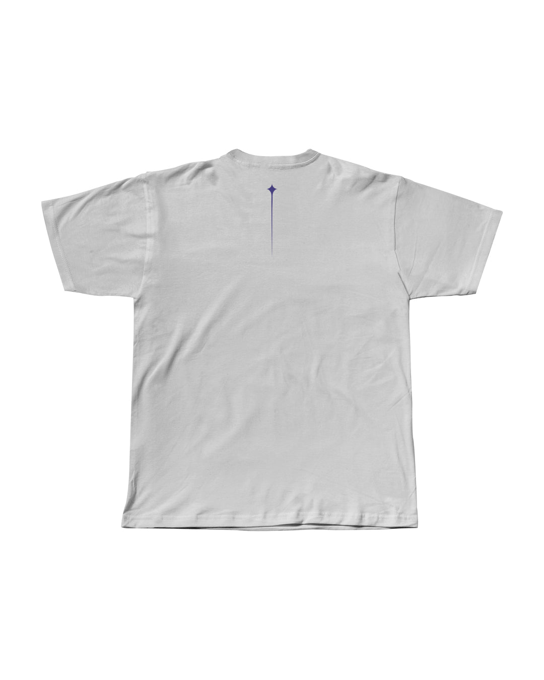 Graphic t-shirt with symmetrical Equilibrium design.